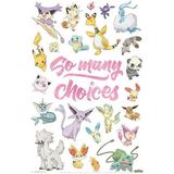 Pokemon - So Many Choices Laminated Poster Print (22 x 34)