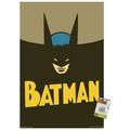 DC Comics - Batman - Vintage Wall Poster with Push Pins 22.375 x 34