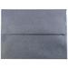 JAM Paper & Envelope A2 Envelopes 4 3/8 x 5 3/4 Black Metallic 25/Pack