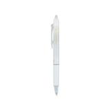 FriXion Clicker Design Erasable Retractable Gel Pen Extra Fine 0.5 mm Black Ink White Barrel Dozen