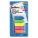 Seenotes Transparent-Film Arrow Page Flags Assorted Colors 50/pad 5 Pads | Bundle of 2 Packs