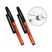 Rite in the Rain OR91 Orange Body Black Ink Weatherproof Pens (2 Pack)