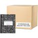 Roaring Spring Wide Ruled Flexible Cover Composition Book 1 Case (144 Total) 8.5 x 7 36 Sheets Black Marble