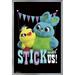 Disney Pixar Toy Story 4 - Stick With Us Wall Poster 22.375 x 34 Framed