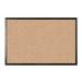 U Brands Cork Bulletin Board 35 x 23 Black Aluminum Frame 2880U