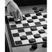 Posterazzi SAL2558048A Close-Up of a Persons Hand Playing Checkers Poster Print - 18 x 24 in.