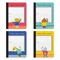 Oxford Primary Composition Notebooks Kids Handwriting & Drawing Story Journal Pre-K Grades K-2 100 Sheets/200 Pages 9 3/4 x 7 1/2 4/Pack (63784)