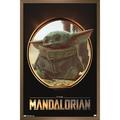 Star Wars: The Mandalorian - The Child Wall Poster 22.375 x 34 Framed