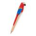 Colorful Carved Parrot Wooden Ball Point Pen Gift Boxed Multi