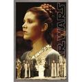 Star Wars: Saga - Princess Leia - Ceremony Wall Poster 14.725 x 22.375 Framed