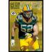 Green Bay Packers - Clay Matthews 16 Laminated & Framed Poster Print (22 x 34)