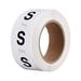 Uxcell Clothing S Small Size Sticker Label Coding Label 25mm/1inch Dia 1 Roll 500 Round Adhesive Labels