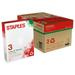 Staples 30% Recycled 8.5 x 11 Copy Paper 20 lb 92B 500/RM 10 RM/CT 112370