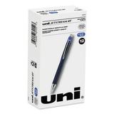 uni-ball Jetstream Retractable Ballpoint Pen Fine 0.7 mm Blue Ink Blue Barrel Each