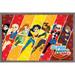 DC Comics TV - DC Superhero Girls - League Wall Poster 14.725 x 22.375 Framed