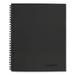 Wirebound Business Notebook 1 Subject Wide/legal Rule Black Linen Cover 9.5 X 6.63 80 Sheets | Bundle of 2 Each