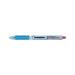 B2P Bottle-2-Pen Retractable Ballpoint Pen 1mm Red Ink Translucent Blue Barrel Dozen