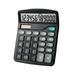 Andoer Desktop Calculator Standard Function Calculator with 12-Digit Large LCD Display Solar & Battery Dual Power for Home Basic Office Business