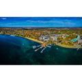 Aerial view of Lake Geneva Walworth County Wisconsin USA Poster Print by Panoramic Images (40 x 24)