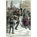 Dickens: Christmas Carol 1843. Bob Cratchit And Tiny Tim. Illustration From A 19Th Century Edition Of Charles Dickens A Christmas Carol. Poster Print by (18 x 24)