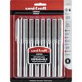 uni-ball Vision Rollerball Pen - Bold Pen Point - 0.7 mm Pen Point Size - Assorted Liquid Ink - 8 / Pack | Bundle of 2 Packs