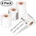 4 x 6 Thermal Shipping Labels 1400 Blank Self Adhesive Labels 350 Labels/Roll Blank Direct Thermal Label Compatible with Zebra 2844 Zp-450 Zp-500 Zp-505 Printers for Postage Address Labels