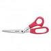 4Pc Westcott Value Line Stainless Steel Shears 8 Bent Red