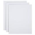 Paper Junkie White Hardcover Blank Books for Kids to Write Stories 8.5x11 Unlined Journals for Students (18 Sheets/36 Pages 3 Pack)