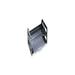 1PK Recycled Plastic Side Load Desk Trays 2 Sections Legal Size Files 16.25 x 9 x 2.75 Black