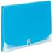 Smead Manufacturing SMD70873 8.5 x 11 in. 7-Pocket Poly Expanding File Teal