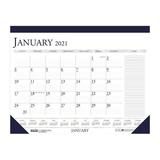 Blue Sky 2021 13 x 18.5 Desk Pad Calendar Classic White