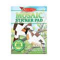 Melissa & Doug Mosaic Sticker Pad Nature (12 Color Scenes to Complete with 850+ Stickers) - FSC Certified
