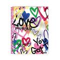 Justice Rainbow Wide-Ruled Composition Book and Spiral Notebook