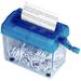 Portable Mini and Shredder Manual Paper Shredder for Sheets Hand Crank Paper Shredder for Office School Home Invoices Small Notes Letters