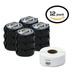 12 Rolls of Dymo 30332 Compatible White Multipurpose Labels for LabelWriter Label Printers 1 x 1 inch (750 Labels Per Roll)