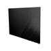 Ghent Aria 4 H x 6 W Low Profile Glass Whiteboard Black (ARIASN46BK)