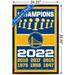 NBA Golden State Warriors - Champions 22 Wall Poster 22.375 x 34 Framed