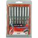 uni-ball Eye Fine UB-157 Rollerball Pens - Assorted Colours Pack of 8