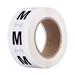 Uxcell Clothing M Medium Size Sticker Label Coding Label 25mm/1inch Dia 1 Roll 500 Round Adhesive Labels