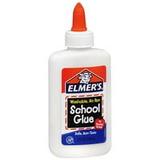 Elmers Washable School Glue Non Toxic - 4 Oz 2 Pack