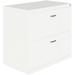 Lorell LLR03136 Soho Arc Pull Steel Lateral File White