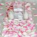 Efavormart 500pcs Artifical Rose Petals for Wedding Aisle Party Favor Jewelry Candy Sheer Flower Decoration - Pink