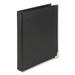 Samsill Classic Collection Ring Binder 3 Rings 1 Capacity 11 x 8.5 Black Each