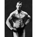 Perfect Abs Poster Print by Vintage Muscle Men (18 x 24)