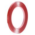 Uxcell Acrylic High Temperature Tape Coating Acrylic on Double Sided 16feet Length 0.24 Width Red Tone