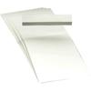Smead Replacement Label Inserts - Blank Tab(s)3.25 Tab Width - White Poly Tab(s) - 100 / Pack