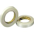 Scotch General Purpose Filament Tape 1 Width x 60 yd Length - 3 Core - Glass Yarn Backing - 1 / Roll - Clear