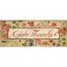 Give Thanks Poster Print by Stephanie Marrott (10 x 20)