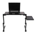 Adjustable Laptop Workstation Mouse Pad Aluminum Sofa Computer Desks Foldable Notebook Folding Tables