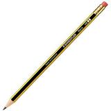 Staedtler Noris HB Pencils With Eraser Tips (Pack of 3)